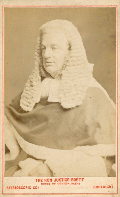 Justice Brett by English Photographer